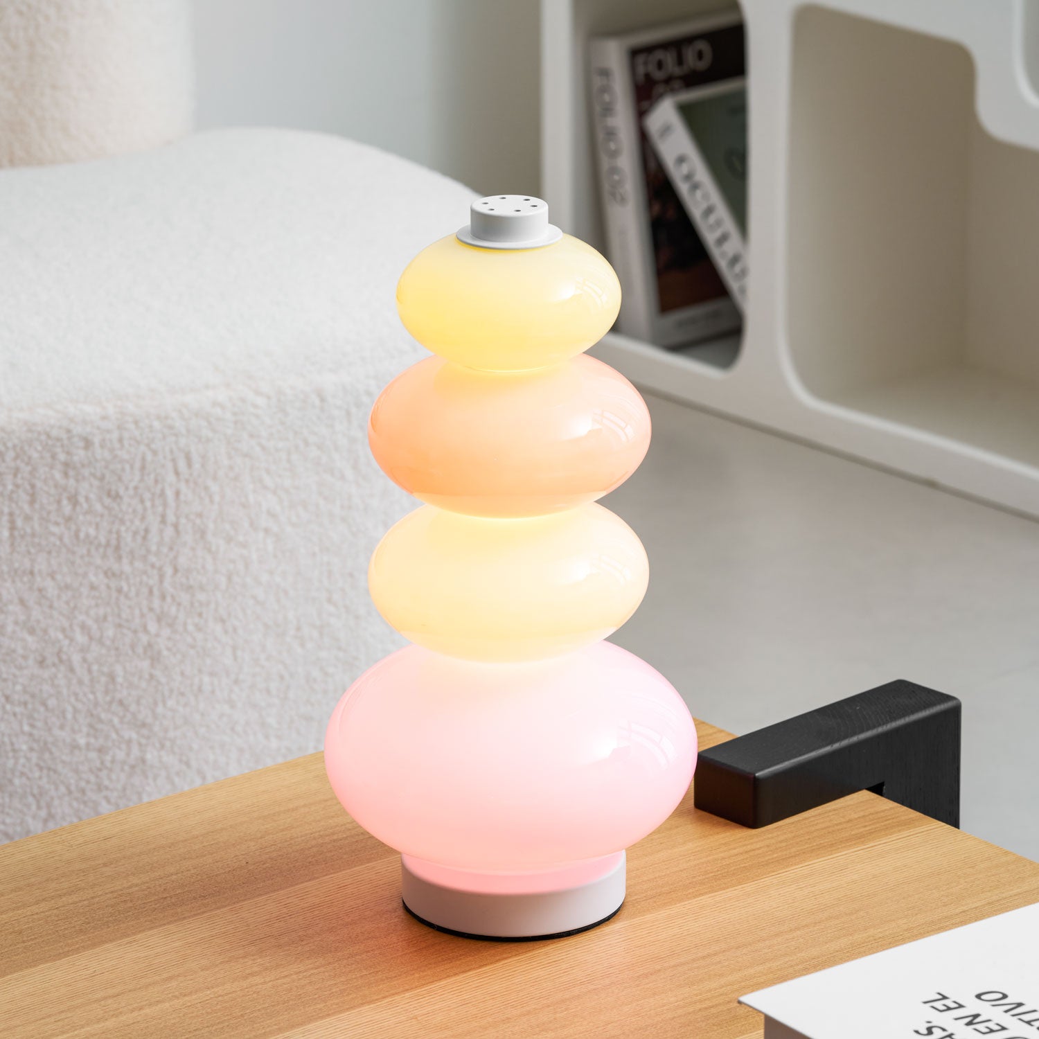 Lampe de table bonbons