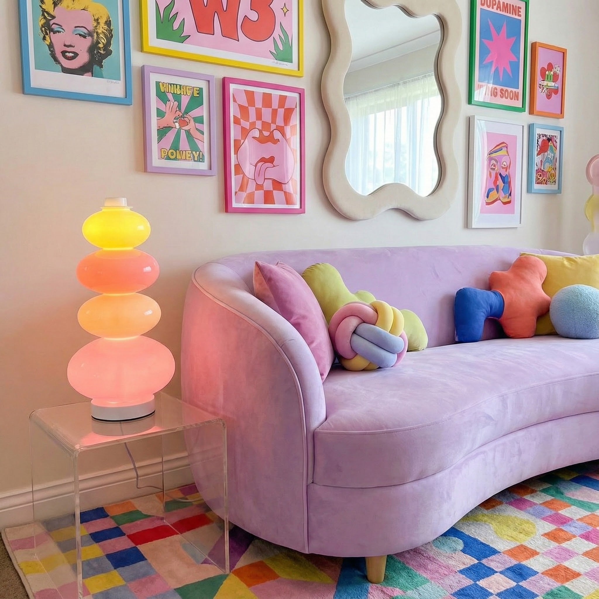 مصباح طاولة كاندي