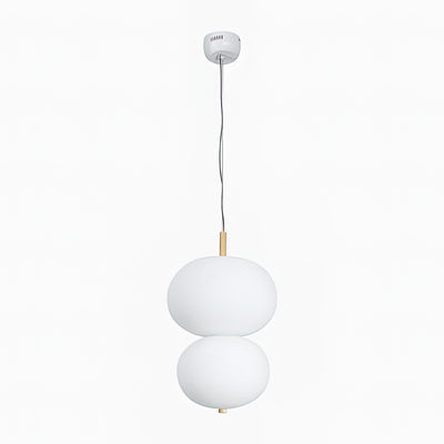 2 heads: Dia 33cm x H 50cm / ∅ 13″ x H 19.7″