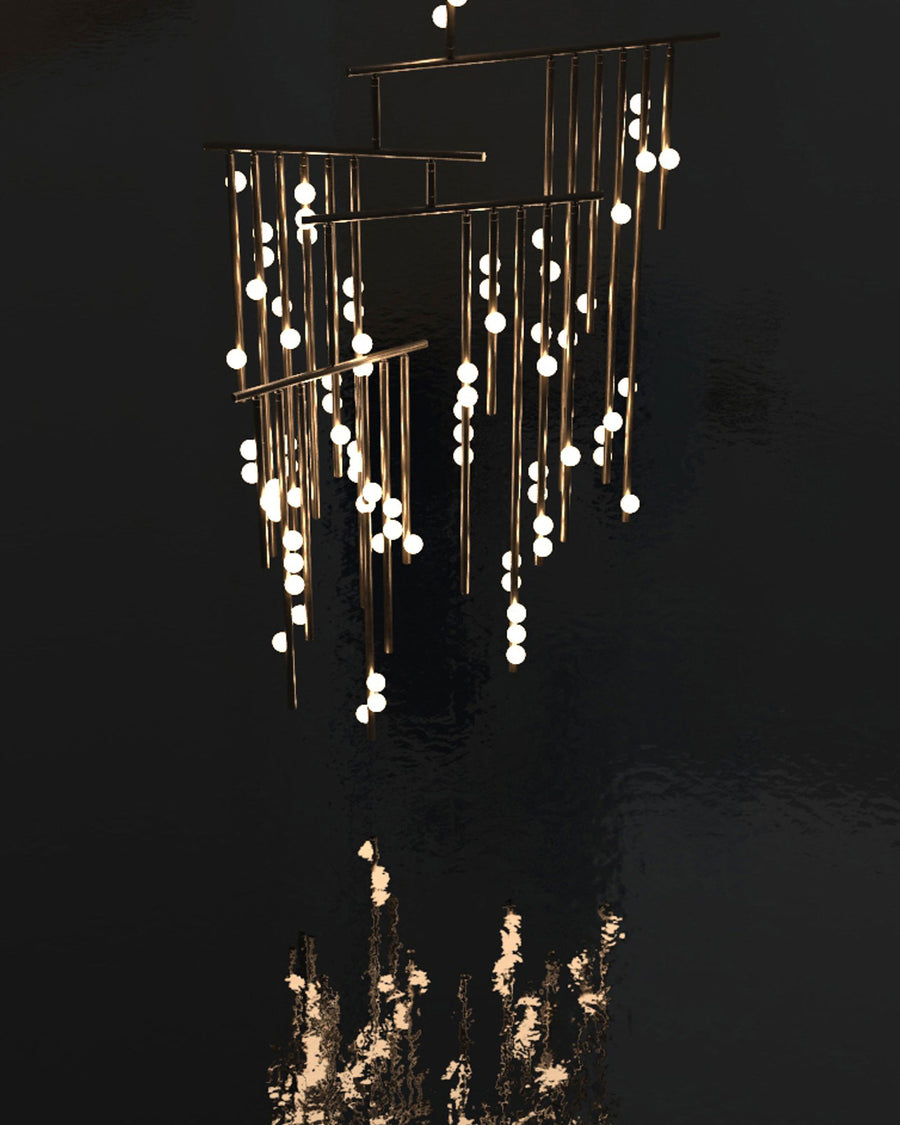 Cascade System Chandeliers – detail 4