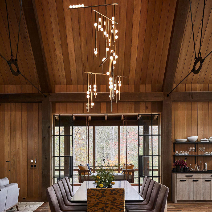 Cascade System Chandeliers – detail 2