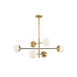 6 heads Dia 96cm x H 61cm / ∅ 37.8″ x H 24″