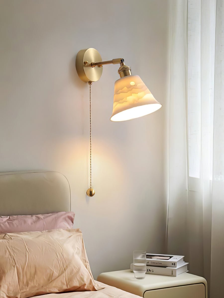 Conical Ceramic Wall Light – detail 5