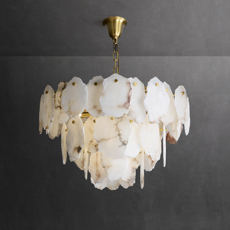 Crescent Alabaster Chandeliers – detail 3