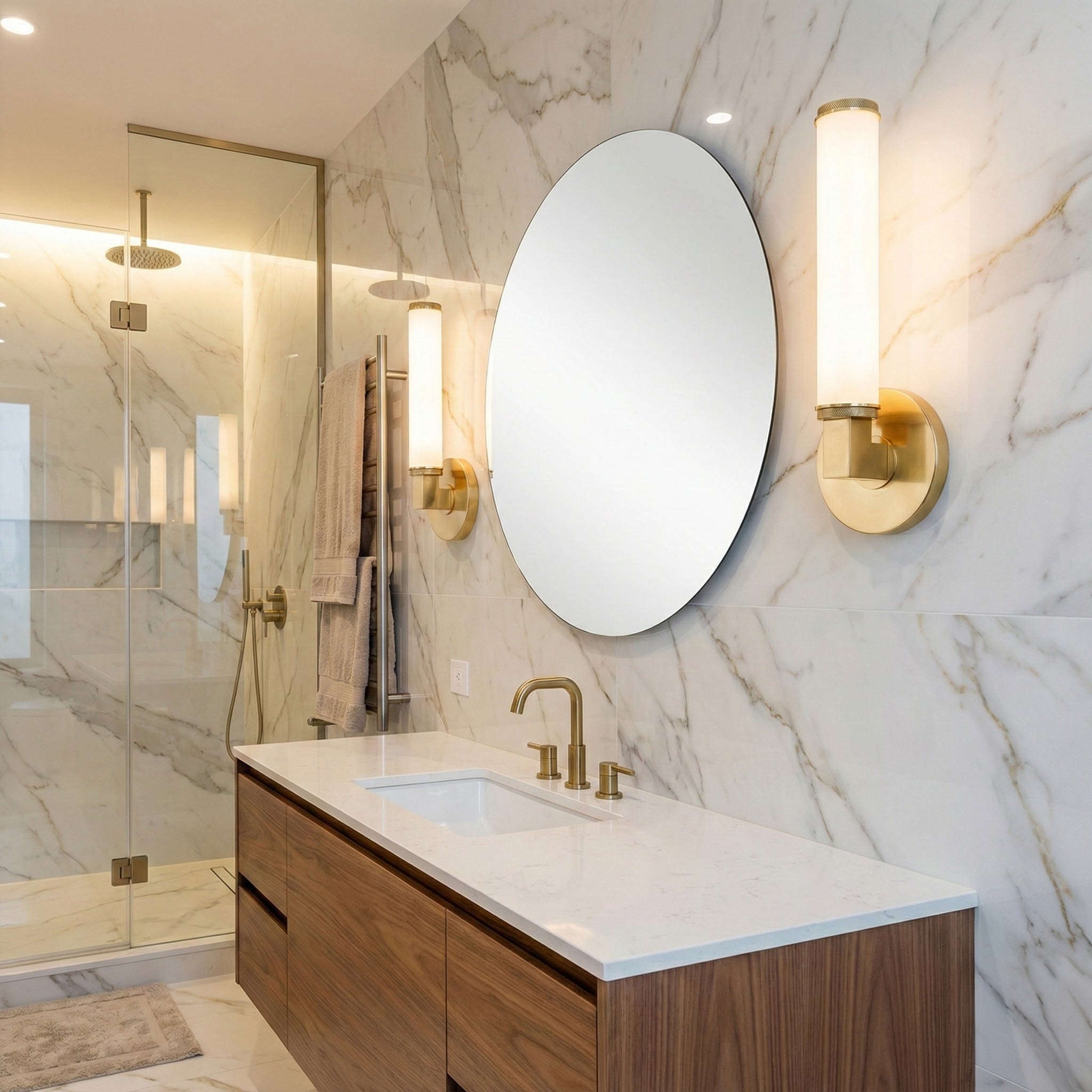 Cromwell Glass Wall Lamp