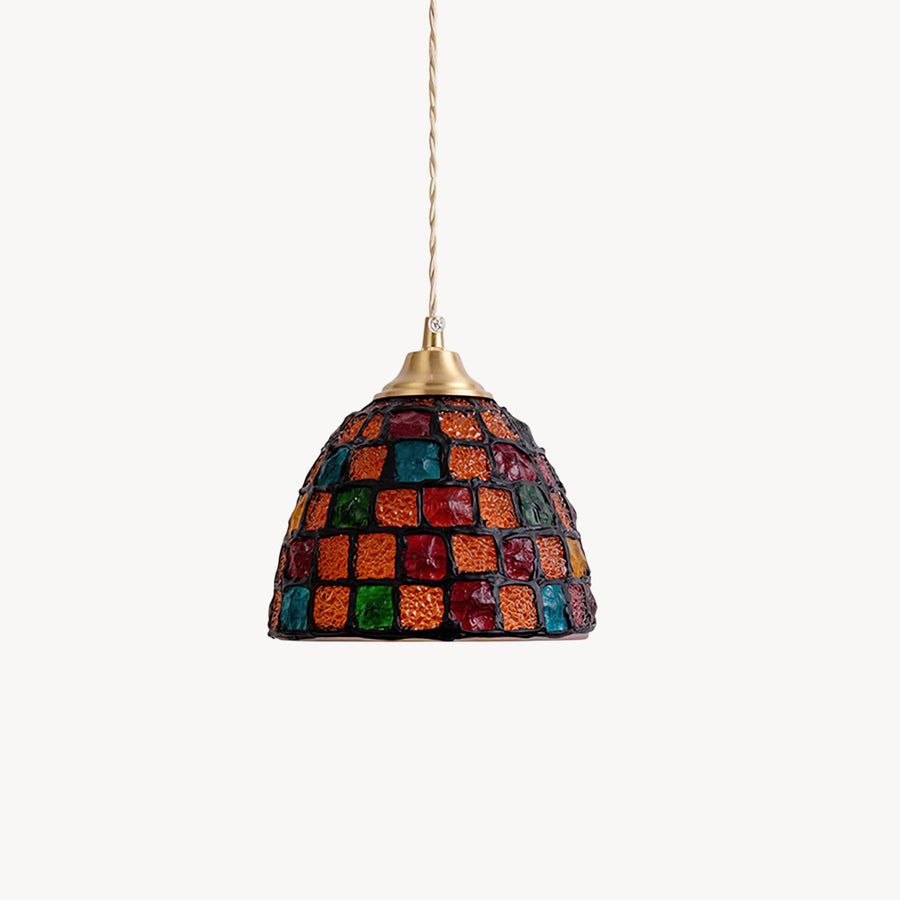 Crown Tiffany  Pendant Lamp
