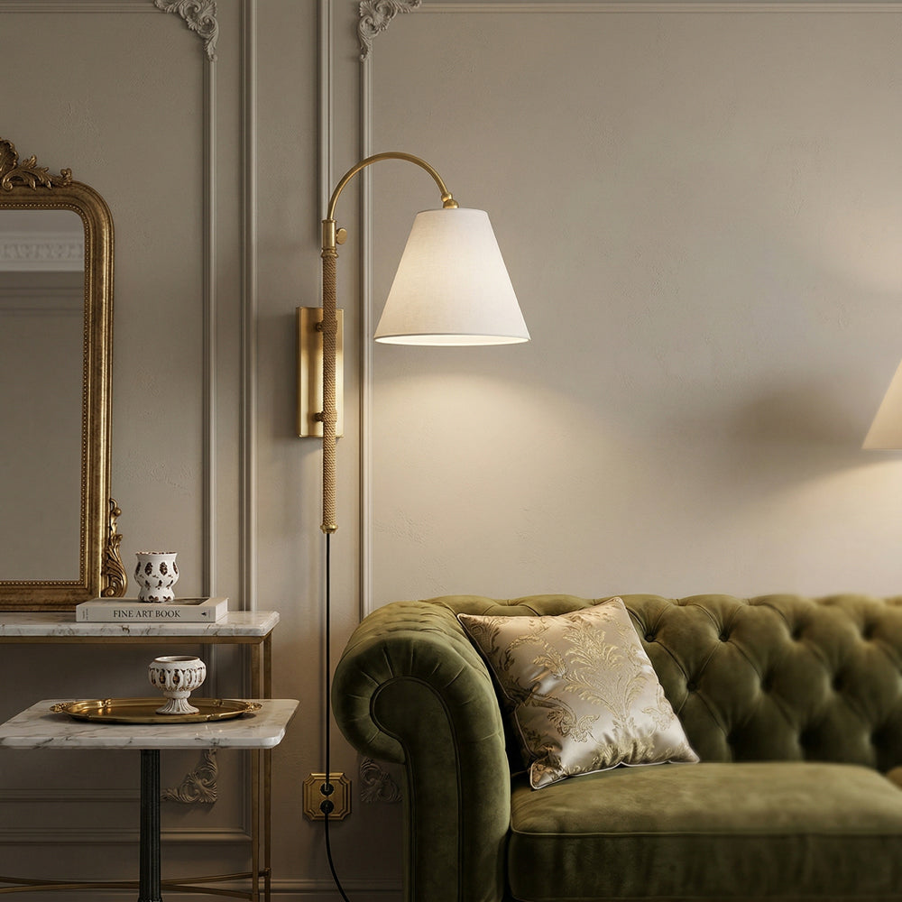 Curves Plug-In Sconce