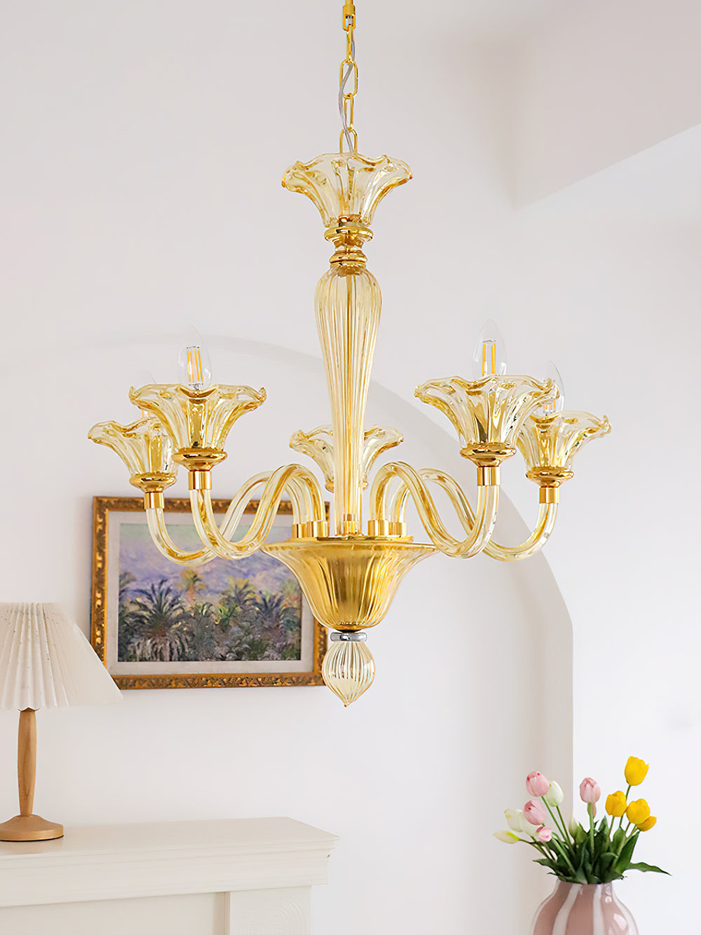 Daniele Glass Chandelier