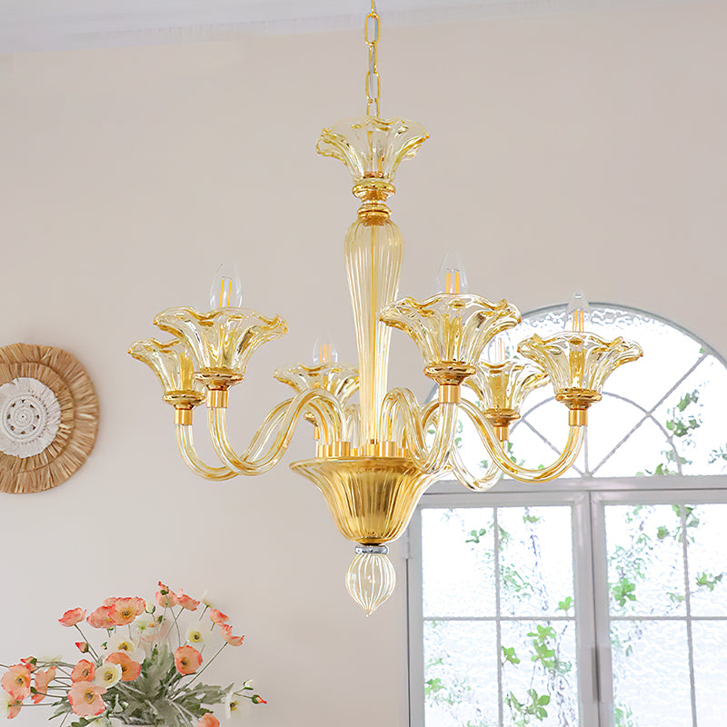 Daniele Glass Chandelier