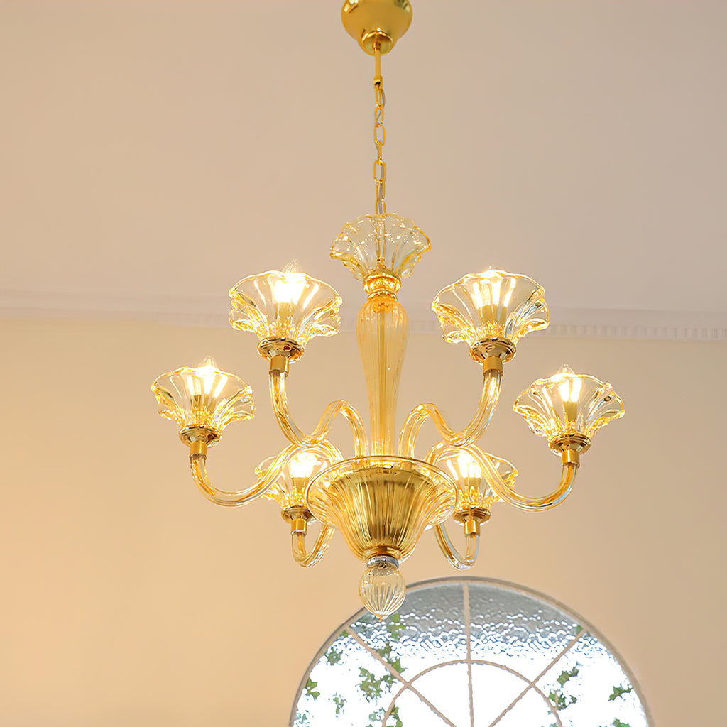 Daniele Glass Chandelier