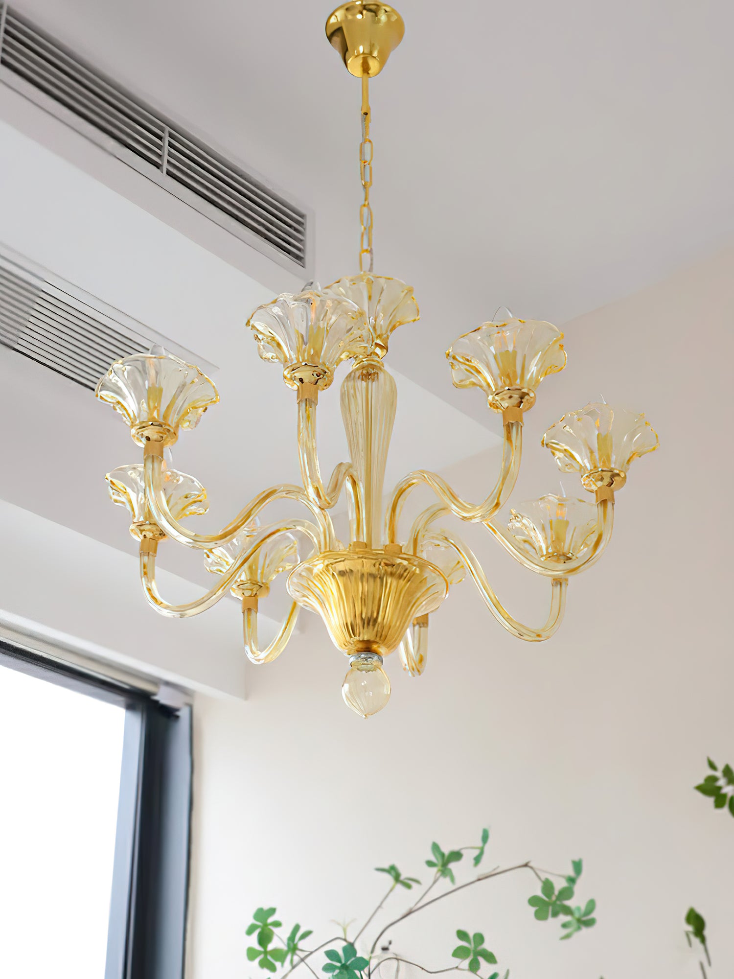Daniele Glass Chandelier