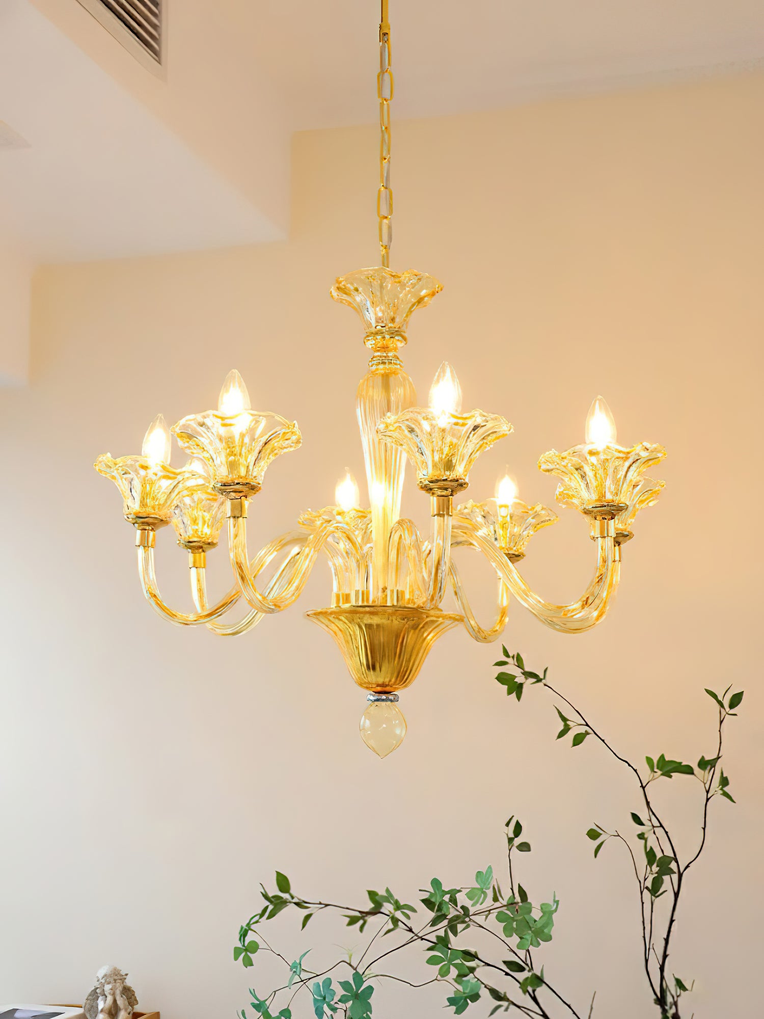 Daniele Glass Chandelier