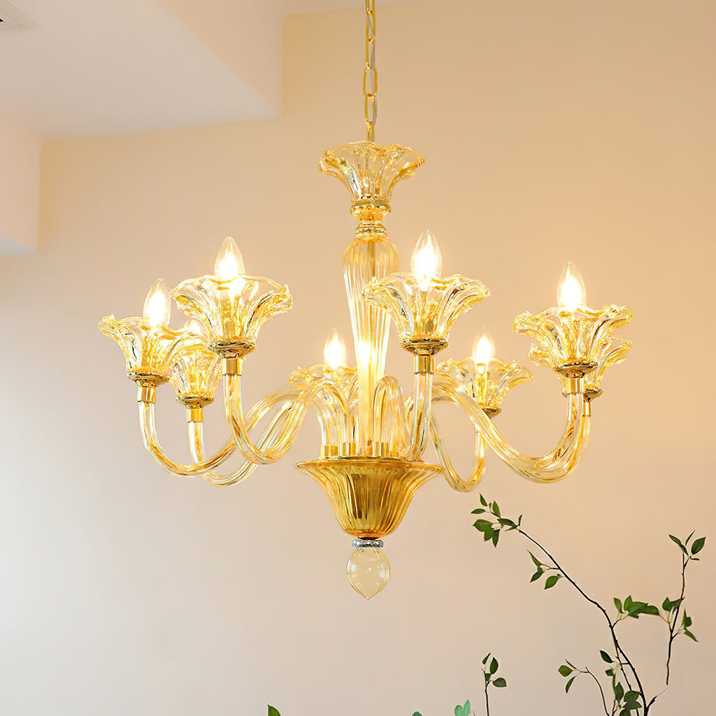 Daniele Glass Chandelier