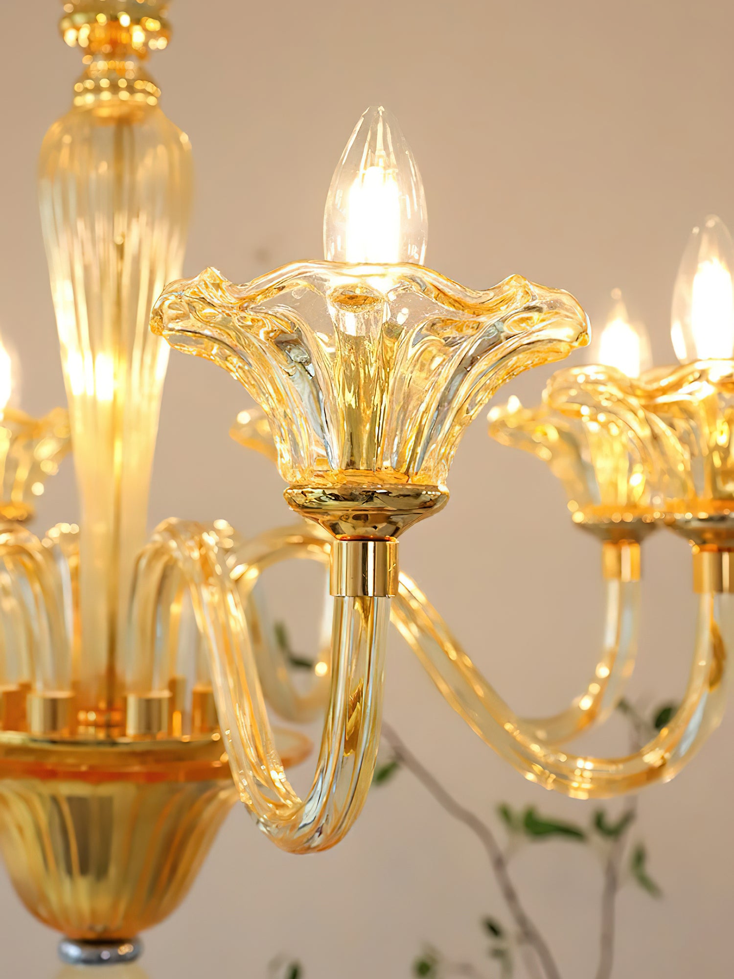 Daniele Glass Chandelier
