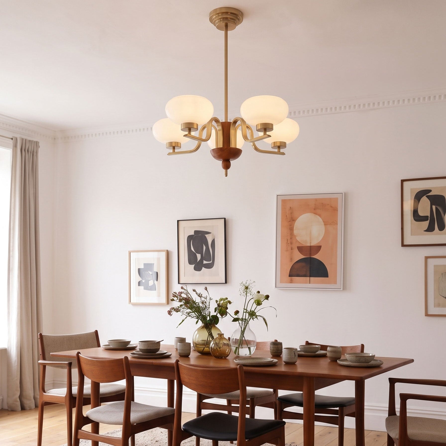 Daphne Mid-Century Chandelier
