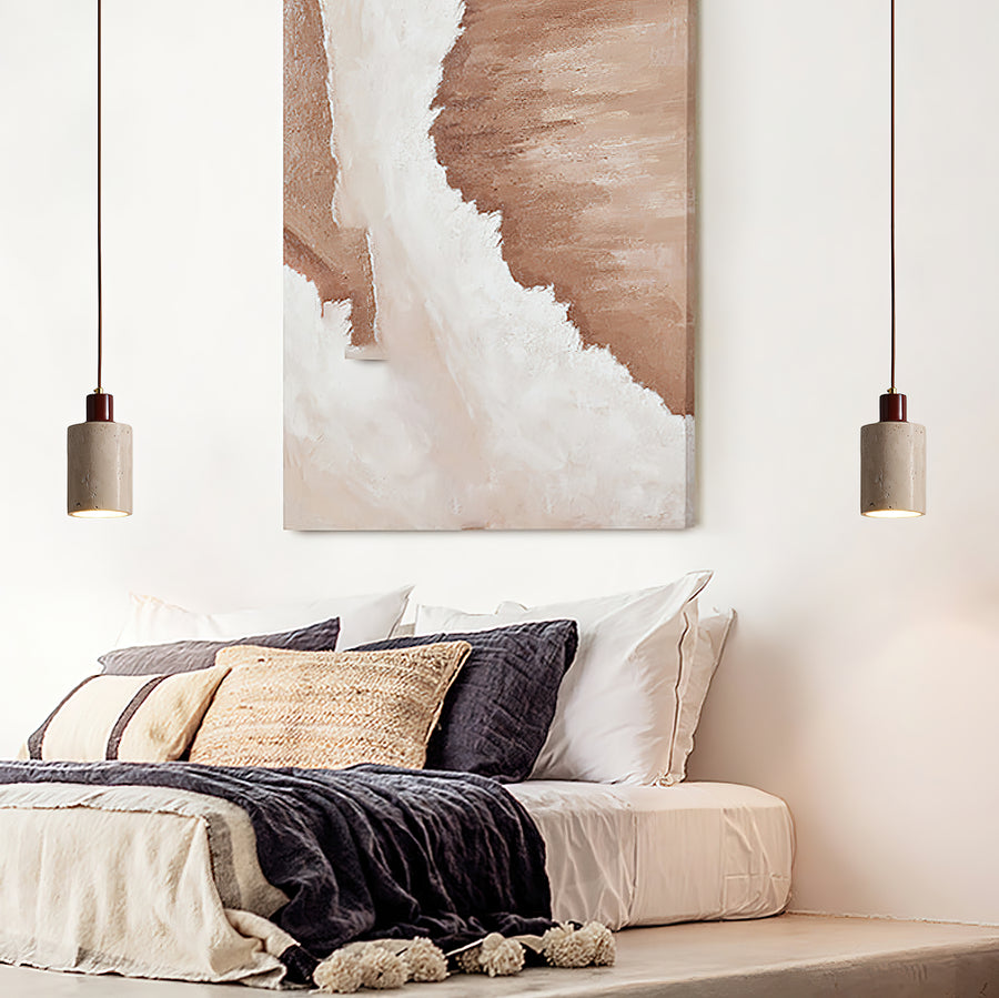 Destin Travertine Pendant Light – detail 5