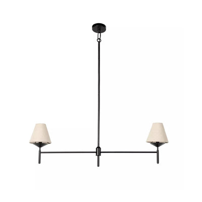 2 heads L 122cm x H 35cm / L 48″ x H 13.8″