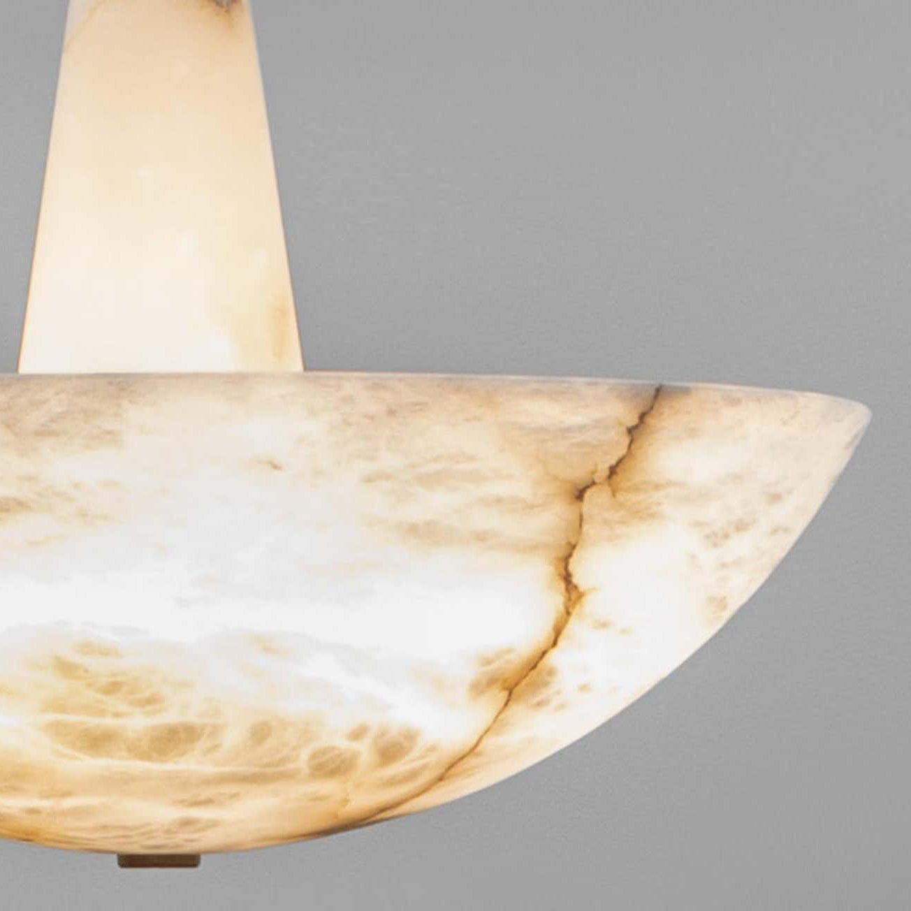 Dome Alabaster Pendant Light