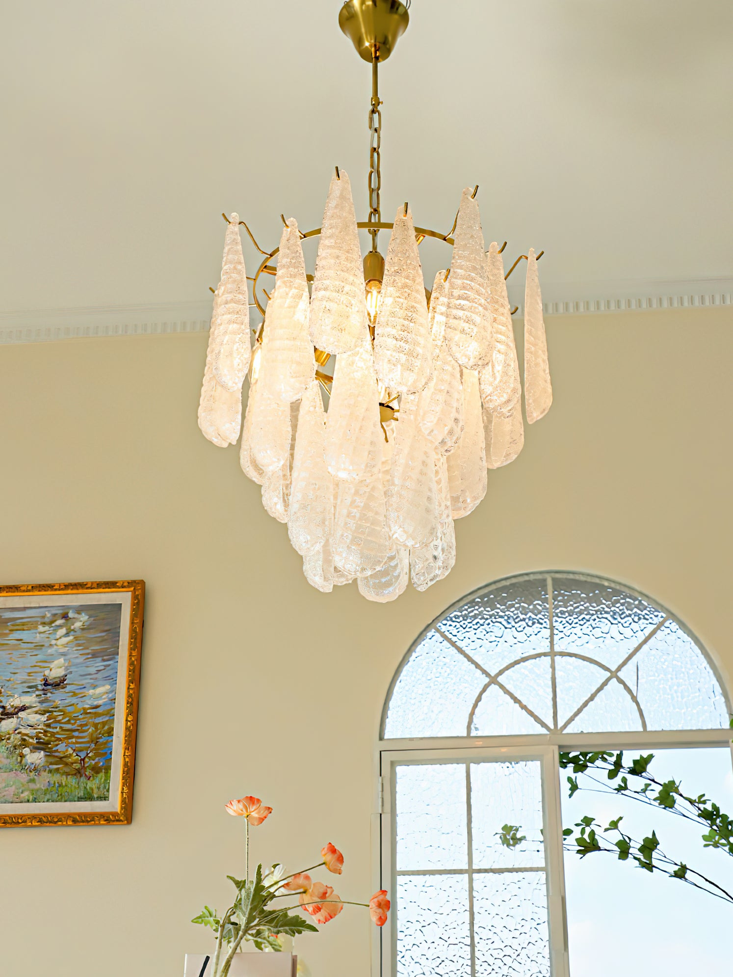 Drifting Cloud Murano Chandelier