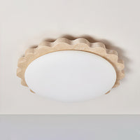 Rotondo Beige & Bianco