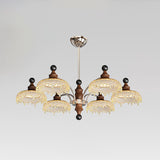 6 heads: Dia 80cm x H 54m / ∅ 31.5″ x H 21.3″