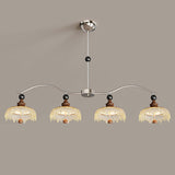 4 heads: L 116cm x H 25m / ∅ 45.7″ x H 9.8″