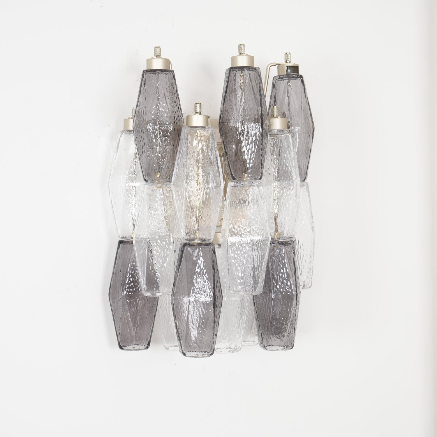 Facetia Tiered Glass Wall Sconce