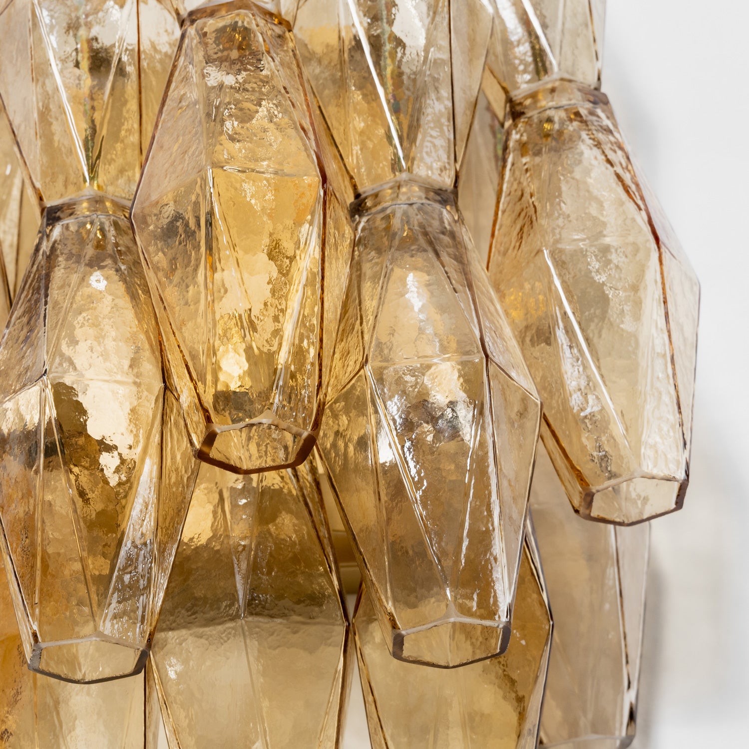 Facetia Tiered Glass Wall Sconce