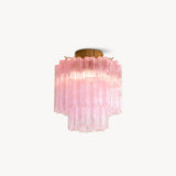 Fiora Plafoniera Rosa