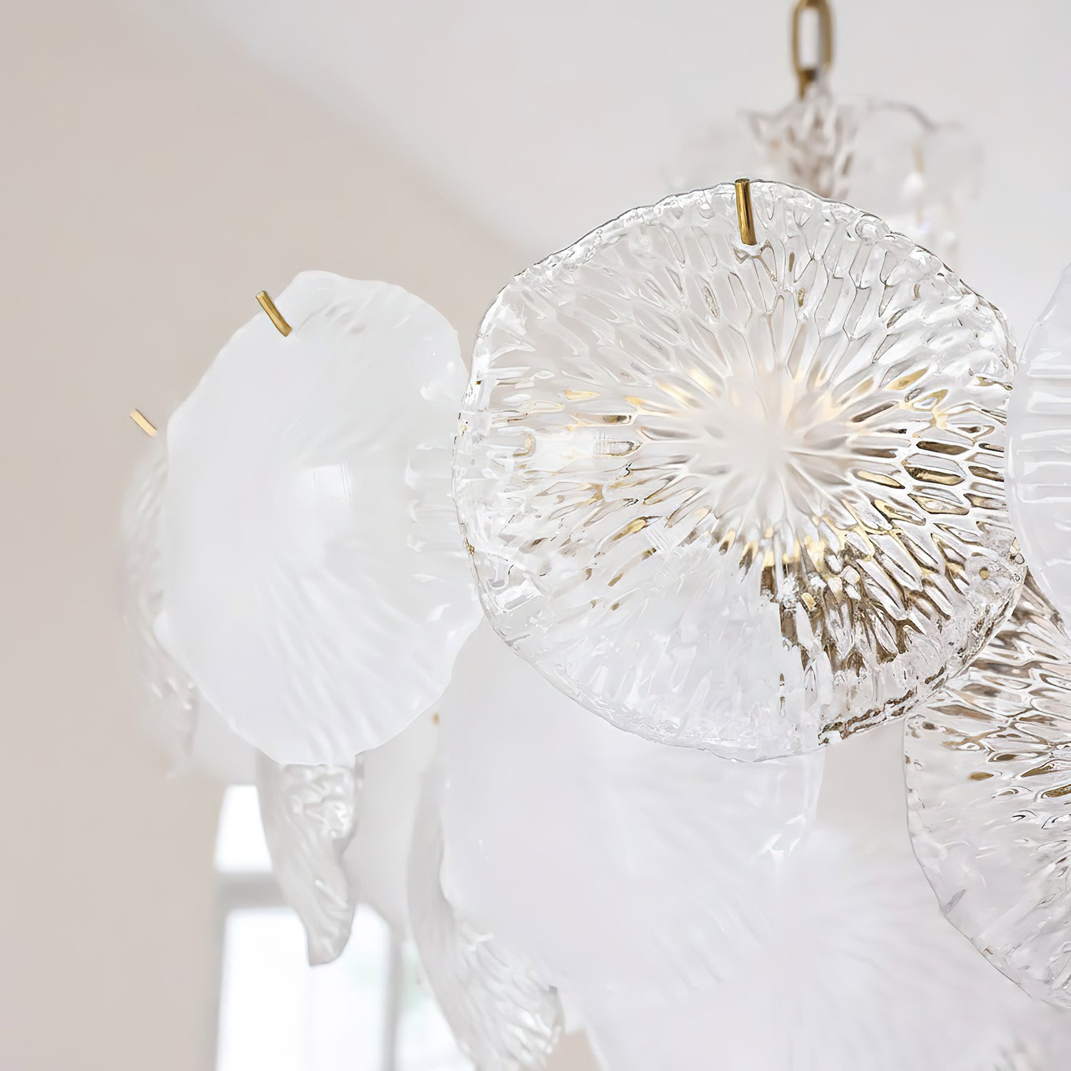 Flower Disc Chandelier