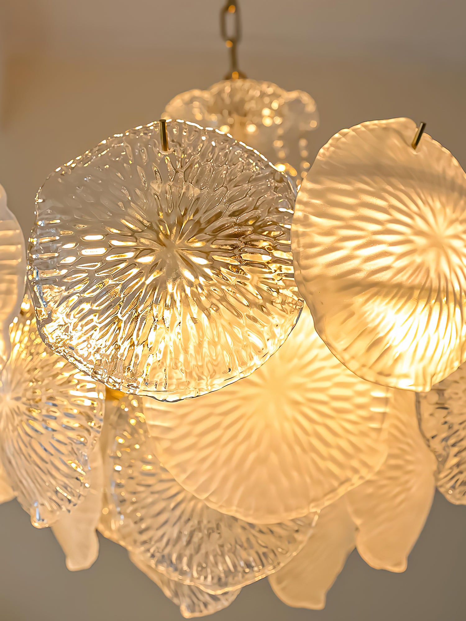 Flower Disc Chandelier