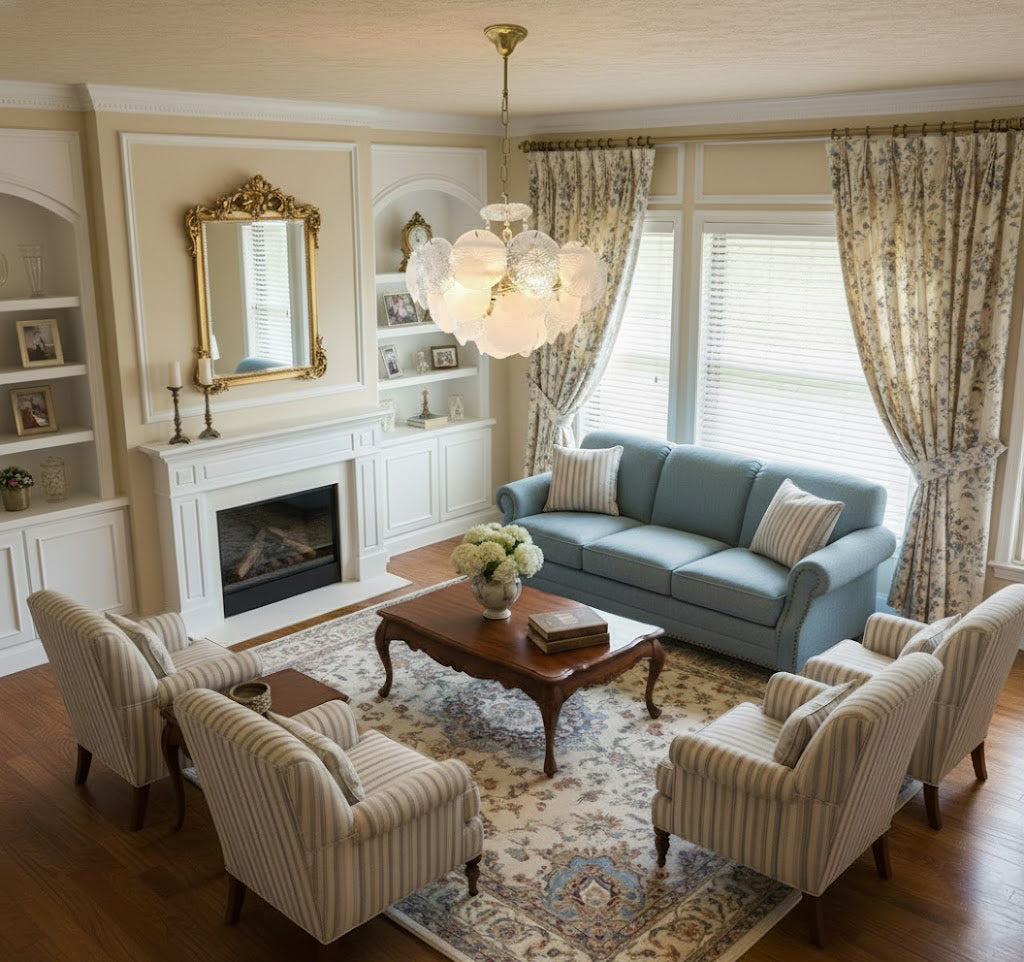 Flower Disc Chandelier