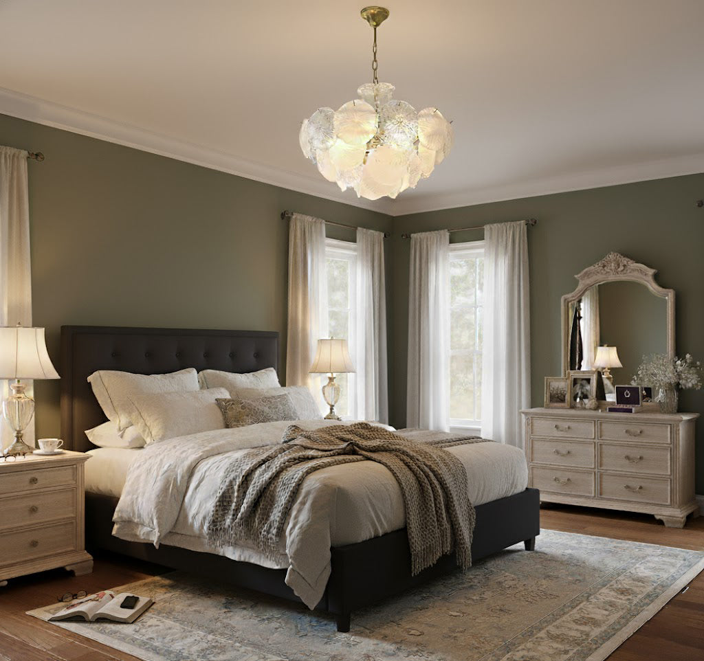 Flower Disc Chandelier