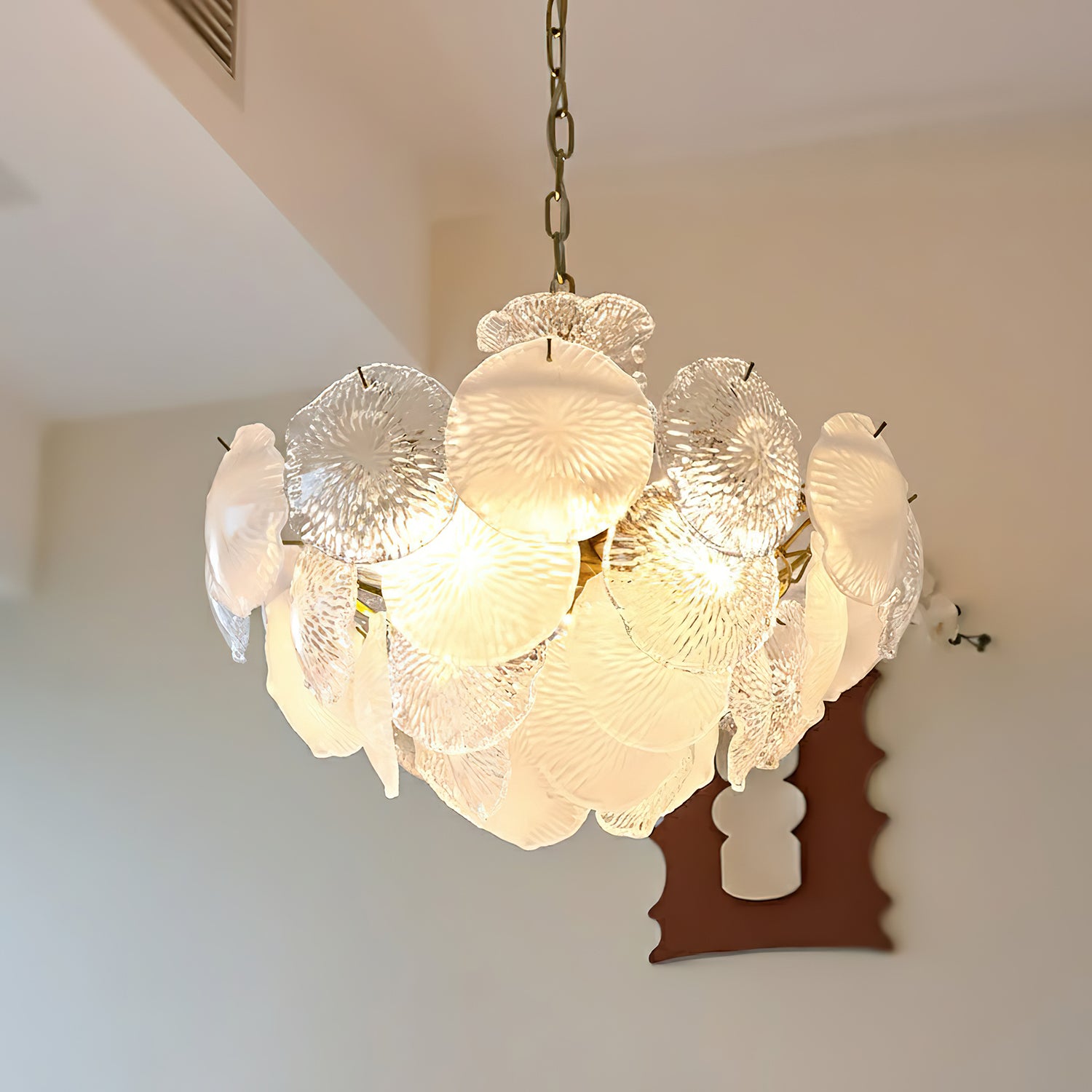Flower Disc Chandelier