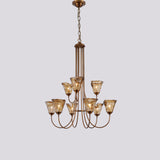 9 heads Dia 85cm x H 105cm / ∅ 33.5″ x H 41.3″