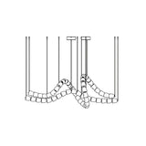 Style D 53heads L 63″ x H 23″ (Power ~106W)