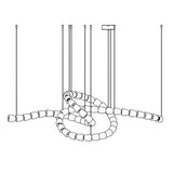 Style E 57heads L 71″ x H 23″ (Power ~114W)