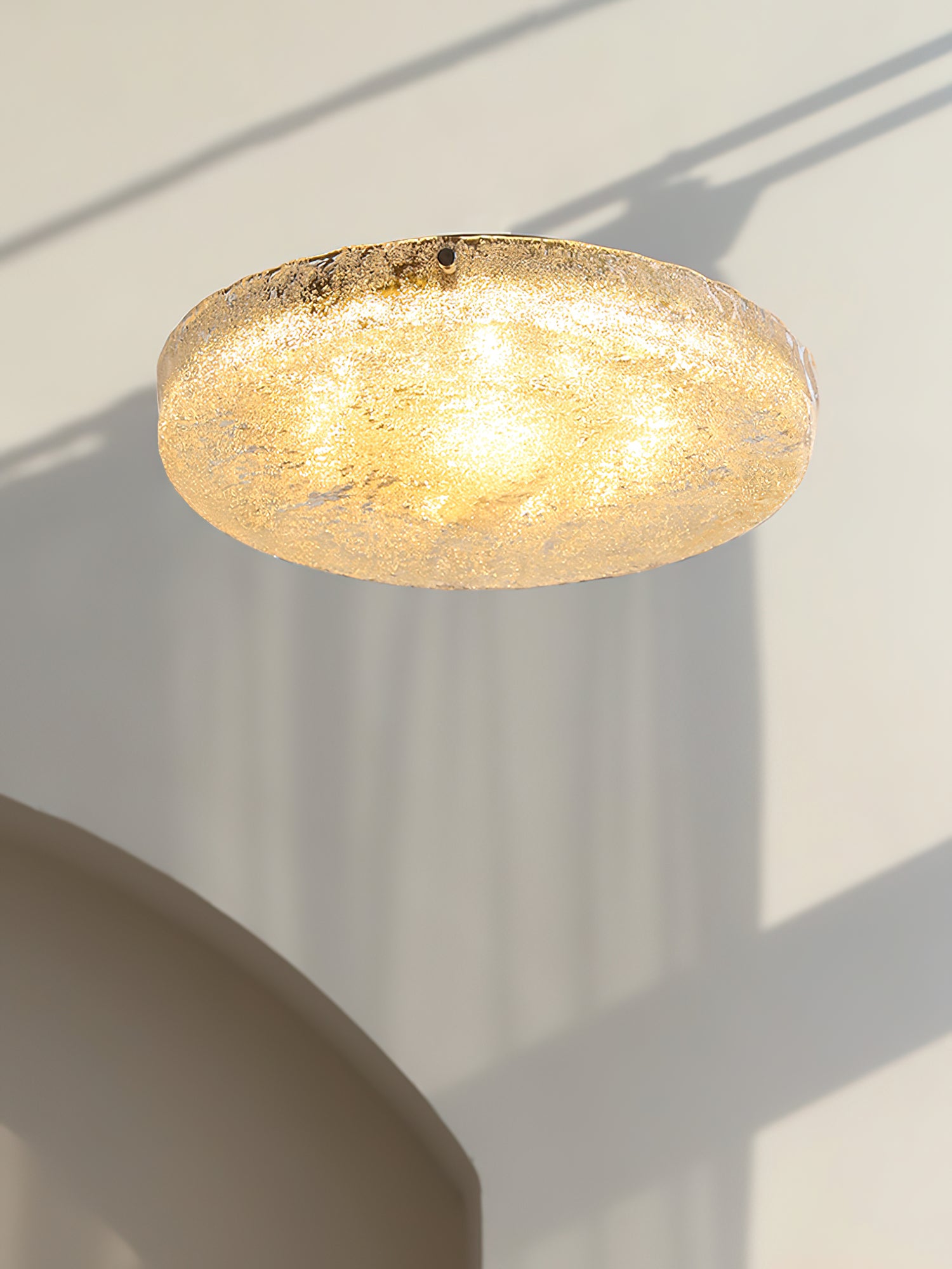 Glacier Disk Flush Mount
