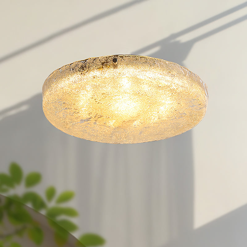 Glacier Disk Flush Mount