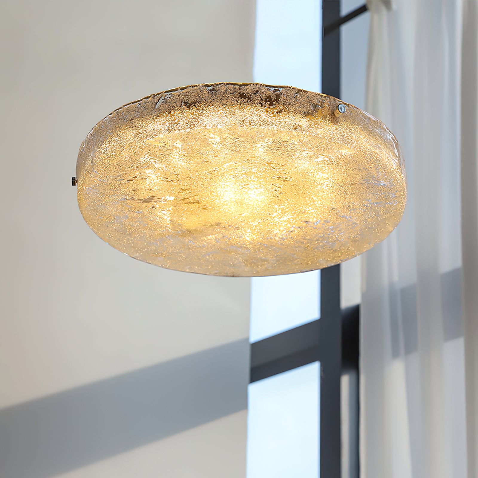Glacier Disk Flush Mount