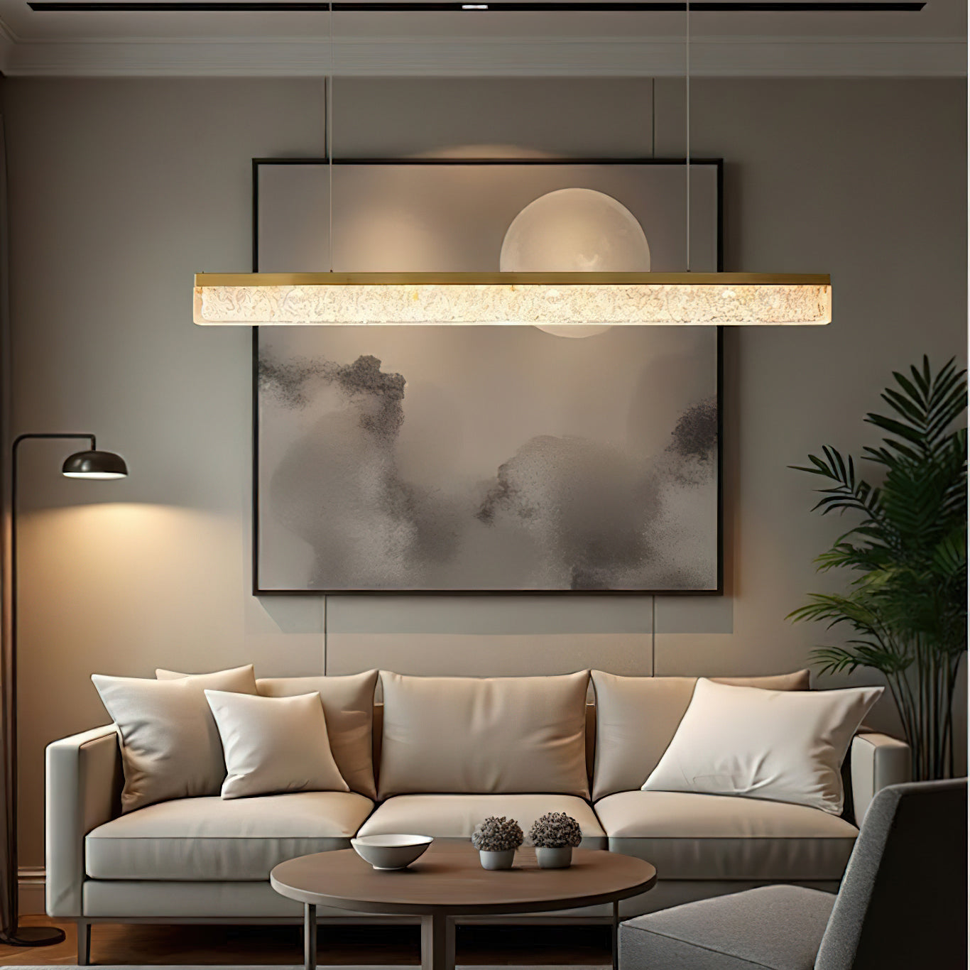 Glacier Linear Chandelier