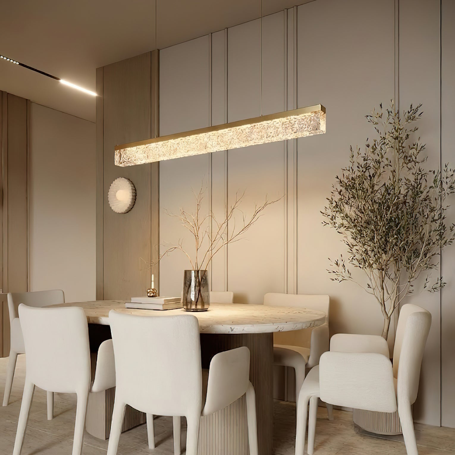 Glacier Linear Chandelier
