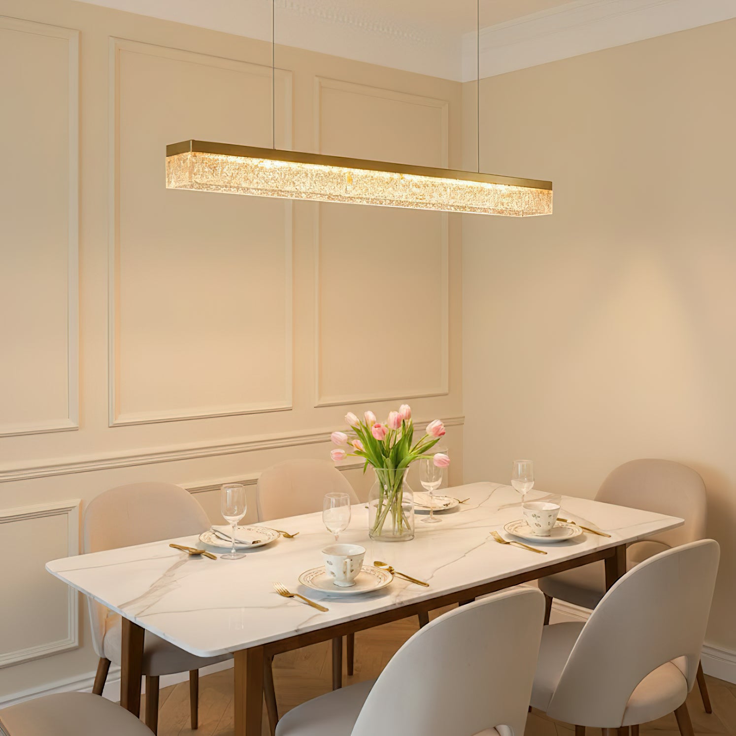 Glacier Linear Chandelier