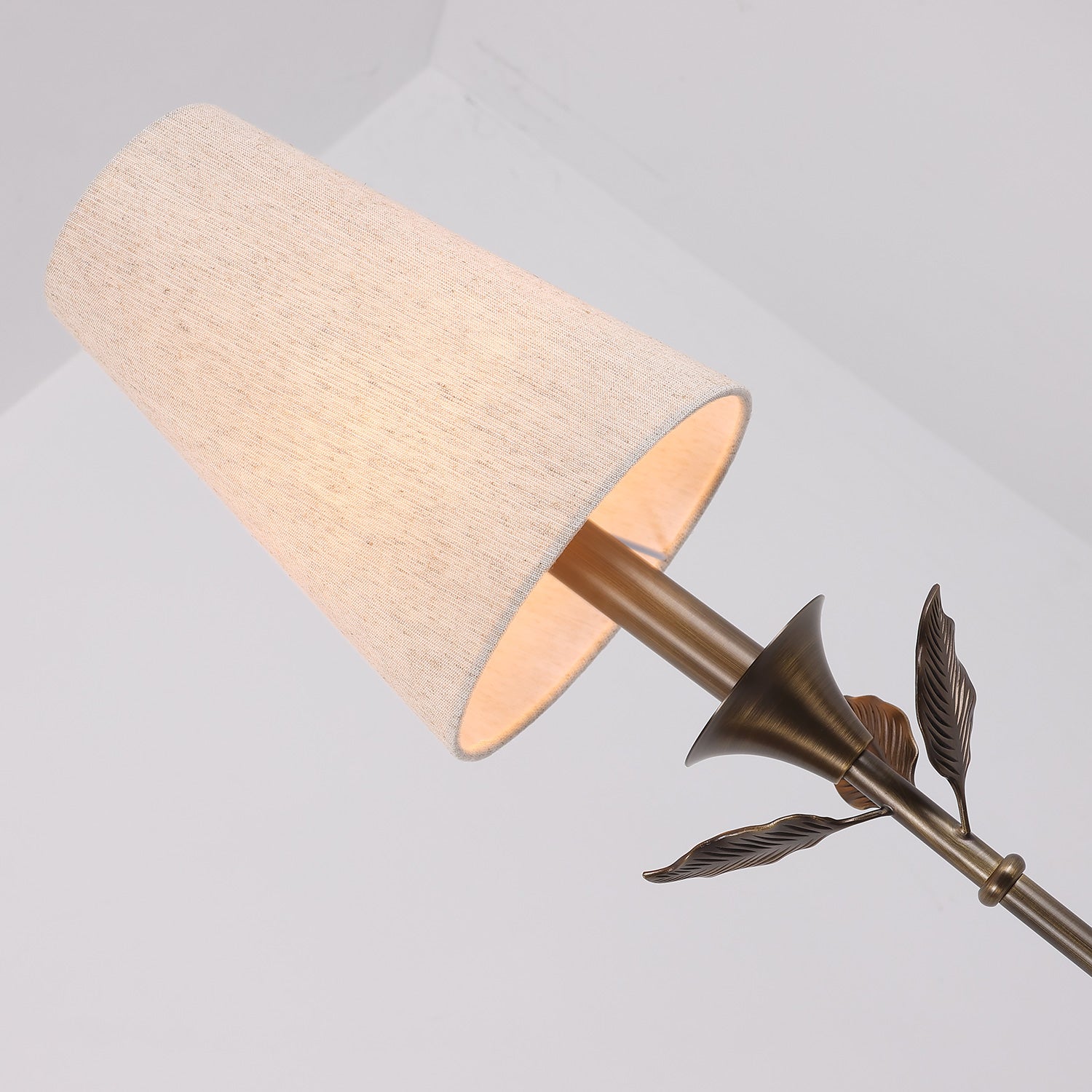 Hazel Leaf Fabric Chandelier