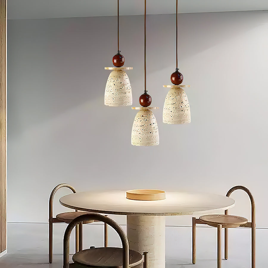 Herda Travertine Pendant Lamp – detail 6