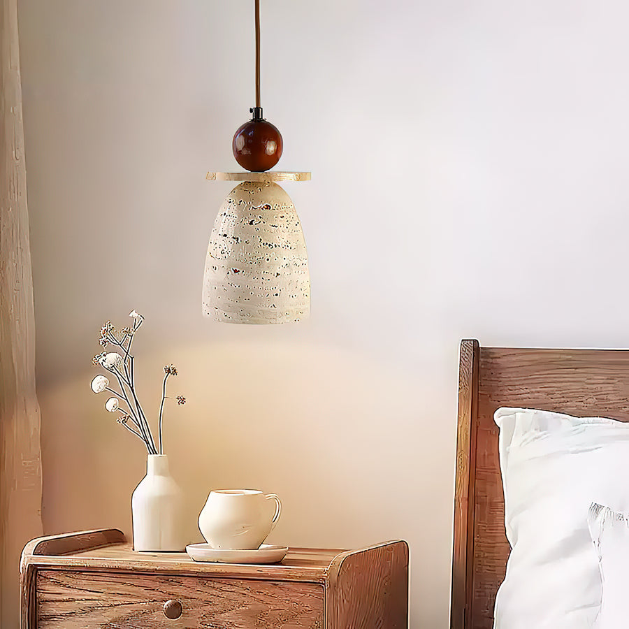 Herda Travertine Pendant Lamp – detail 7