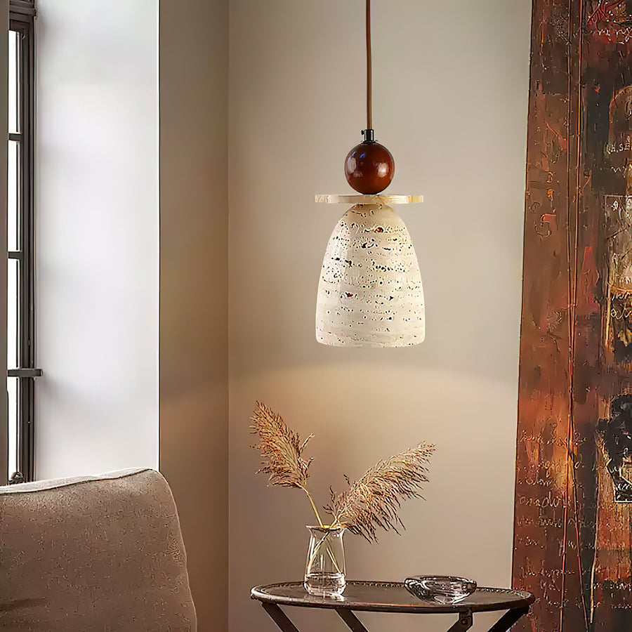 Herda Travertine Pendant Lamp – detail 2