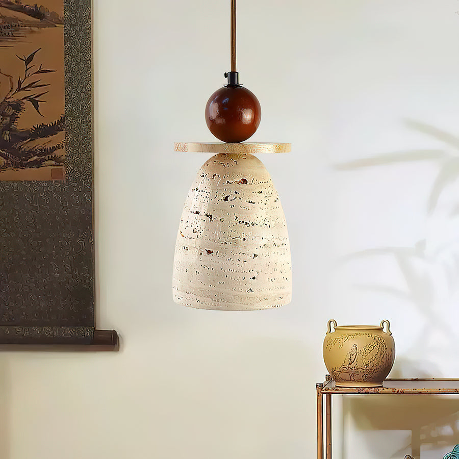 Herda Travertine Pendant Lamp – detail 3