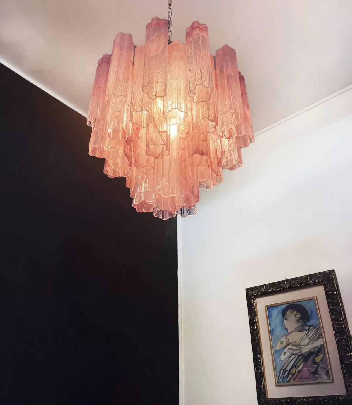 Holly Murano Glass Chandelier