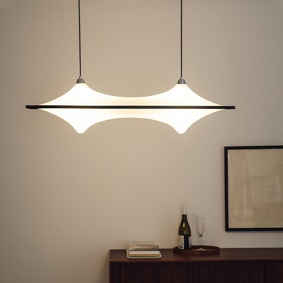 Horizontal Foggy Saucer Pendant Lamp – detail 2